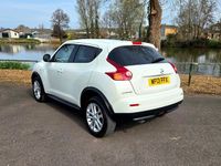 Used Nissan Juke Acenta 117 HP (86 kW) 2013 White SUV