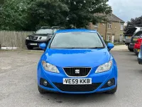 Used Seat Ibiza Sport 90 HP (66 kW) 2009 Blue Hatchback