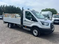 Used Ford Transit 130 HP (95 kW) 2023 Silver/blue Cabriolet
