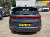 Used Kia Sportage 114 HP (83 kW) 2016 Blue SUV