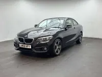 Used BMW 218 Sport Line 2018 Black Coupe