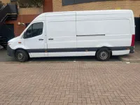 Begagnad Mercedes Sprinter 2018 Vit Van