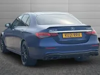 Used Mercedes E63 AMG Premium Plus 604 HP (444 kW) 2021 Brilliant blue Sedan