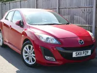 Used Mazda 3 105 HP (77 kW) 2011 Red Hatchback