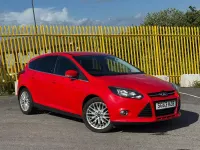 Used Ford Focus Zetec 2013 Red Hatchback
