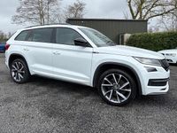 Used Skoda Kodiaq SportLine 190 HP (139 kW) 2018 White SUV