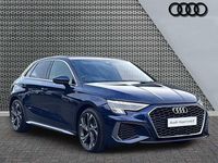 Used Audi A3 S-Line 147 HP (108 kW) 2024 Blue Hatchback