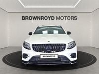 Used Mercedes GLC250 AMG line 2018 White Coupe