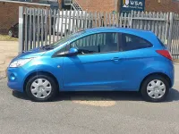 Used Ford Ka 69 HP (50 kW) 2013 Blue Hatchback