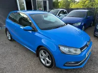 Used VW Polo SEL 110 HP (80 kW) 2015 Blue Hatchback