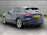 Used Audi Q4 e-tron Black Edition 150 kW (204 HP) 2022 Blue SUV