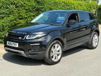 Used Land Rover Range Rover evoque SE 2016 Black Estate