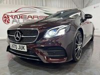 Usado Mercedes E350 AMG line 313 HP (230 kW) 2020 Vermelho Coupé