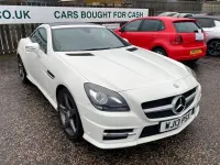 Used Mercedes SLK250 AMG 2013 White Cabriolet