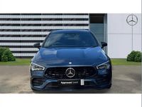 Used Mercedes CLA35 AMG Premium Plus 306 HP (225 kW) 2020 Blue Coupe