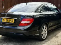 Used Mercedes C220 Sport Edition 170 HP (125 kW) 2011 Black Coupe