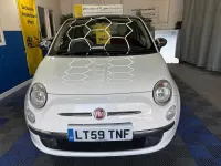 Usado Fiat 500 Lounge 69 HP (50 kW) 2009 Preto Cabrios