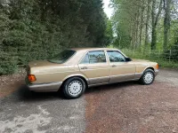 Used Mercedes S500 SE 1986 Gold Sedan