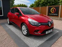 Used Renault Clio Dynamique 90 HP (66 kW) 2017 Red Hatchback