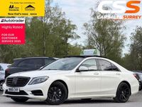 Used Mercedes S350 AMG line 2016 White Sedan