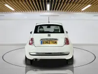 Used Fiat 500 Lounge 69 HP (50 kW) 2012 White Hatchback