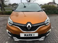 Used Renault Captur Dynamique 90 HP (66 kW) 2018 Orange black SUV