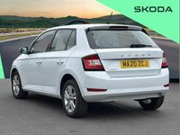 Used Skoda Fabia SE 94 HP (69 kW) 2020 White Hatchback