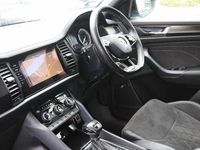 Used Skoda Kodiaq SportLine 150 HP (110 kW) 2022 Race blue metallic SUV