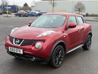 Begagnad Nissan Juke Acenta 2013 Röd SUV