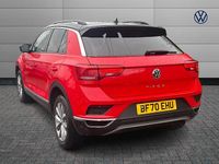 Used VW T-Roc Design 115 HP (84 kW) 2020 Red SUV
