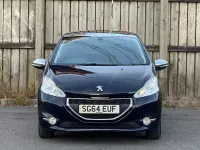 Used Peugeot 208 Style 82 HP (60 kW) 2014 Blue Hatchback