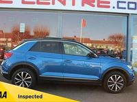 Used VW T-Roc Design 150 HP (110 kW) 2019 Blue SUV