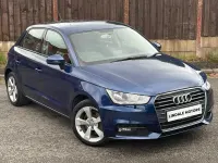Used Audi A1 Sportback Sport 116 HP (85 kW) 2015 Blue Hatchback