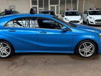 Used Mercedes A200 AMG line 2016 Blue Hatchback