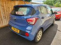 Used Hyundai i10 67 HP (49 kW) 2018 Blue Hatchback