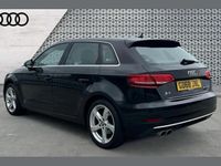 Used Audi A3 Sport 147 HP (108 kW) 2019 Black Sedan