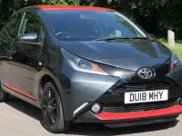 Used Toyota Aygo x-press 69 HP (50 kW) 2018 Grey Hatchback