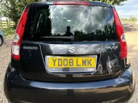Used Suzuki Splash 75 HP (55 kW) 2008 Black Hatchback