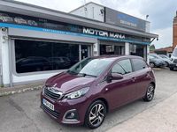 Used Peugeot 108 Allure 82 HP (60 kW) 2014 Purple Hatchback