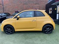 Used Fiat 500 S 69 HP (50 kW) 2015 Yellow Hatchback