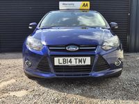 Used Ford Focus Titanium 125 HP (91 kW) 2014 Blue Hatchback