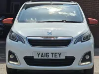 Used Peugeot 108 Roland Garros 82 HP (60 kW) 2016 White Hatchback