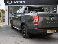 New KGM Musso 2025 Green Pickup