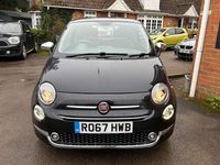 Used Fiat 500 Lounge 69 HP (50 kW) 2017 Black Hatchback