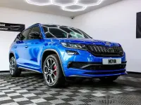 Used Skoda Kodiaq vRS 239 HP (175 kW) 2019 Blue SUV