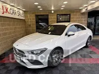 Used Mercedes CLA180 AMG line 134 HP (98 kW) 2019 White Coupe