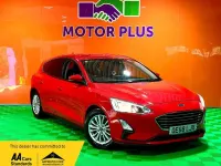 Used Ford Focus Titanium 125 HP (91 kW) 2018 Red Hatchback