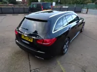 Used Mercedes C220 AMG line 170 HP (125 kW) 2015 Black Estate