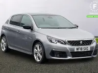 Used Peugeot 308 GT-line 131 HP (96 kW) 2018 Grey Hatchback