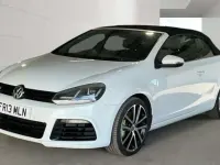 Used VW Golf Cabriolet GT 140 HP (102 kW) 2013 White Cabriolet